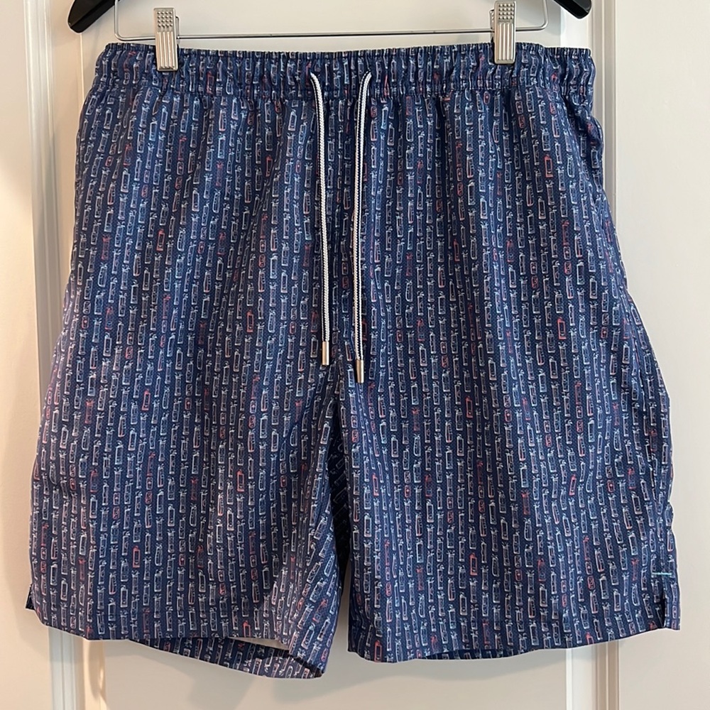 Peter Millar “Seaside Collection - Golf Bag” Bathing Suit Size L